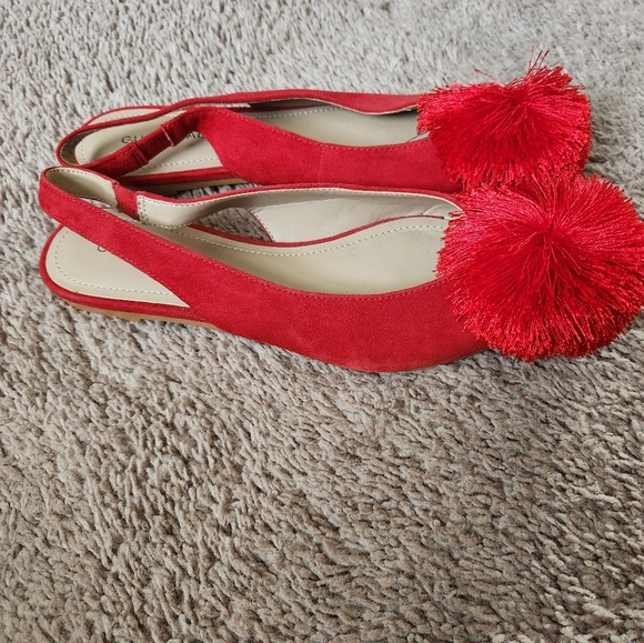 New Gunmetal pom pom flats - Picture 3 of 6